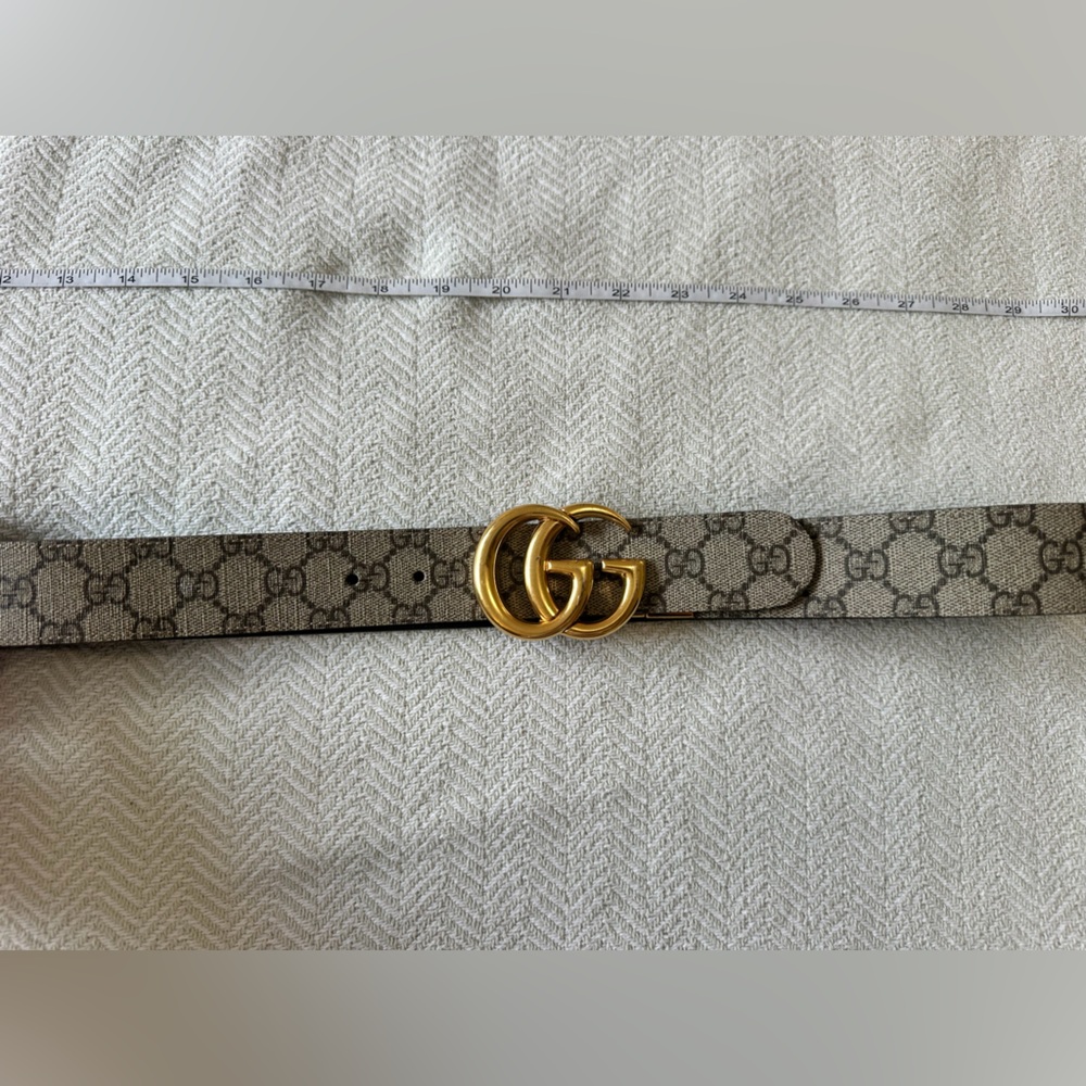 Gucci Belt Oversize GG Reservible - Picture 10 of 16